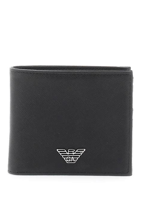 mens wallets armani|emporio armani wallet.